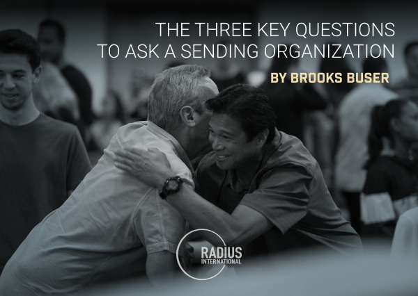 The Three Key Questions to Ask a Sending Organization